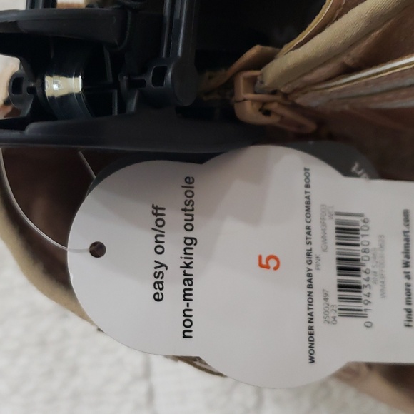 WONDER NATION STAR COMBAT BOOTS - Picture 12 of 12